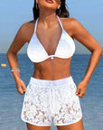 By Esmee® | Elegante eentonige kanten bikini set
