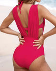 Luxe Shaping Badpak met Diepe V-hals