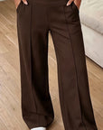 Fee | Comfortabele Wide-Leg Broek met Hoge Taille