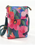 Elvira - Vintage Schoudertas met rits en magnetische sluiting