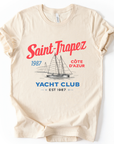 Saint Tropez Yacht Club - Bella Canvas Super Zachte Standaard Pasvorm T-shirt