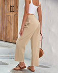 Danique - Casual Broek Met Wijde Pijpen