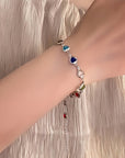 Unieke hartvormige armband