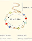 Unieke hartvormige armband