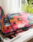Elvira - Vintage Schoudertas met rits en magnetische sluiting