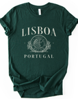 Lissabon Portugal - Bella Canvas Super Zachte Standaard Fit T-Shirt
