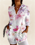 Cornelia - Blouse met kleurrijke print