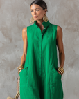 Carla – Smaragdgroene Jumpsuit