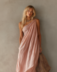 Judith | Luchtige One-Shoulder Maxi Jurk