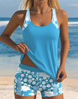 Laura - Twee-delig bikini set met bloemenprint