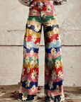 Léon - Elegante Bloemen Broeken