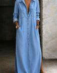 Anke | Blousejurk met Knoopsluiting