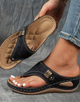 Andrea | Comfortabele en ondersteunende sleehak sandalen