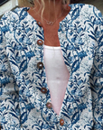 Tiverly™ | Vintage Bloemen Knopen-Front Cardigan