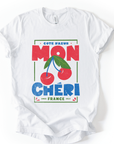Mon Cheri - Bella Canvas Super Zachte Standaard Pasvorm T-shirt