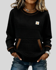 Noelle™ | Crew Neck Colorblock Sweatshirt