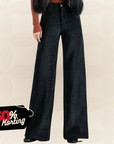 Lot - Hoge taille corduroy broek