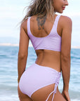 Jeanet - Bikini-set met hoge taille