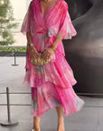Casar – Elegante chiffon jurk