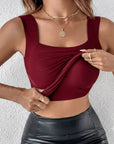 Jet | U-hals Shapewear Tanktop met Ingebouwde Beha
