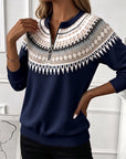 Annemieke | Sweatshirt met rits