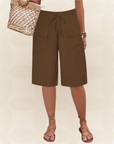 Clota | Korte broek met elastische tailleband - 1+1 GRATIS