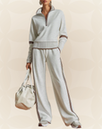 Marieke – Comfortabel set met brede pijpen