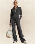 Marieke – Comfortabel set met brede pijpen