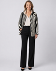 Sylvie | Gevoerde Grafische Zebra Jacket