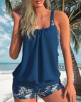 Filipa - Klassieke tankini met bloemenprint