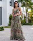 Dayana – Maxi Jurk Met Kruisling Voor