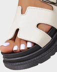 Rosinha - Orthopedische sandalen met H-design