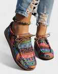 Jacinta - Kleurige Artistieke Sneakers