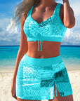 Sílvia - Bikini met rok en strik