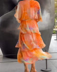 Casar – Elegante chiffon jurk