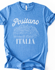 Positano - Bella Canvas Super Zachte Standaard Fit T-shirt