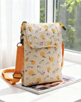 Elvira - Vintage Schoudertas met rits en magnetische sluiting