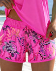 Tankini Stijlvolle Zeeprint Splits