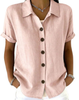 Hansje | Comfortabele Korte Mouwen Dames Shirt