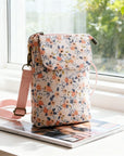 Elvira - Vintage Schoudertas met rits en magnetische sluiting