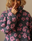 Marcia - Trui met bloemenprint