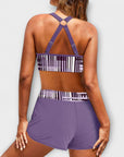 Juliana - Hoge taille bikini met ribbels