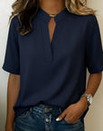 Karlijn | Elegante blouse met verfijnde kraag