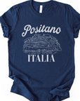 Positano - Bella Canvas Super Zachte Standaard Fit T-shirt