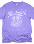 Nantucket Flower Market - Comfort Colors Relaxed Fit Premium T-shirt