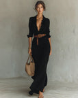 VICTORIA | Lange casual jurk