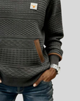 Noelle™ | Crew Neck Colorblock Sweatshirt