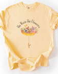 Geen Regen Geen Bloemen - Comfort Colors Relaxed Fit Premium T-shirt