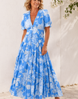 Céline – Maxi Zomerjurk met V-hals
