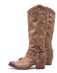 Laurette | Westernlaarzen met gespen